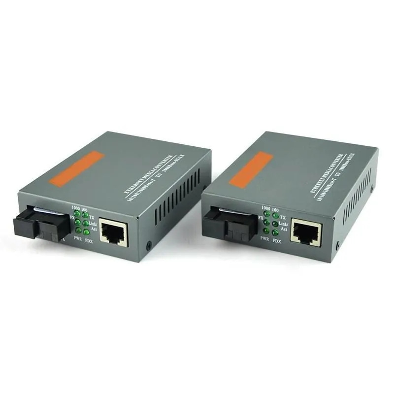 Медиаконвертер HTB-GS-03 Gigabit Fiber Optical Media Converter Single Mode to RJ