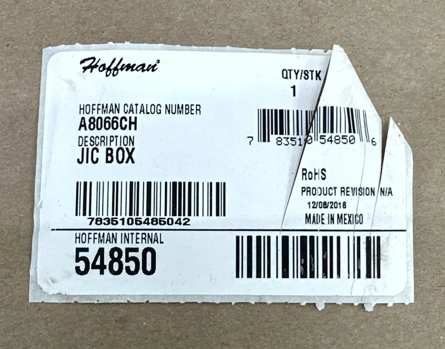 Монтажный шкаф Hoffman Nvent A8066CH Electrical Enclosure SURPLUS