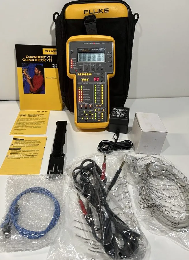 Тестер Fluke Networks 635A QuickBERT-T1 Handheld T1 Tester 635