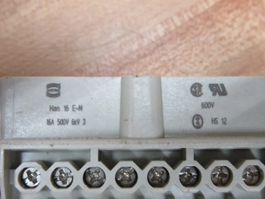 Разъём HARTING HAN16E-M CONNECTOR UNMP