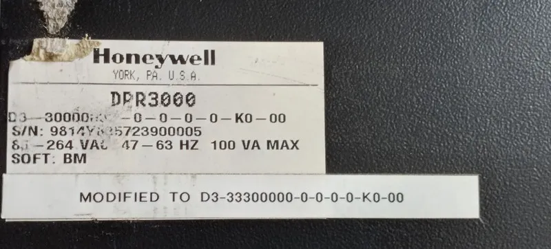 Регистратор HONEYWELL DPR3000 CHART RECORDER DRIVE MOTOR 46182816-001