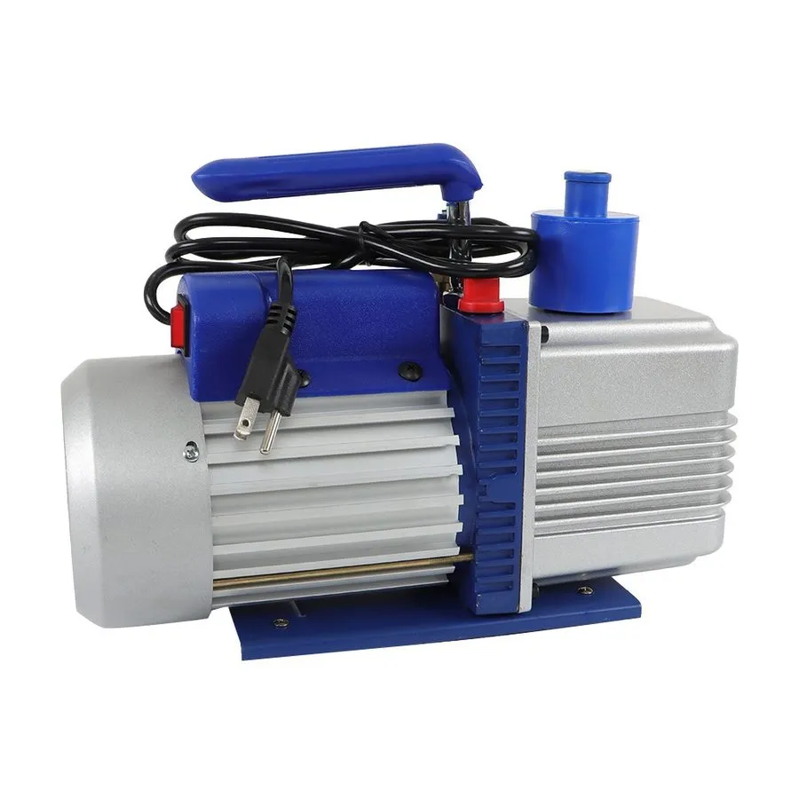 Насос LABLT Single-Stage Rotary Vane HVAC Air Vacuum Pump w/Oil Bottle 110V 9.6C