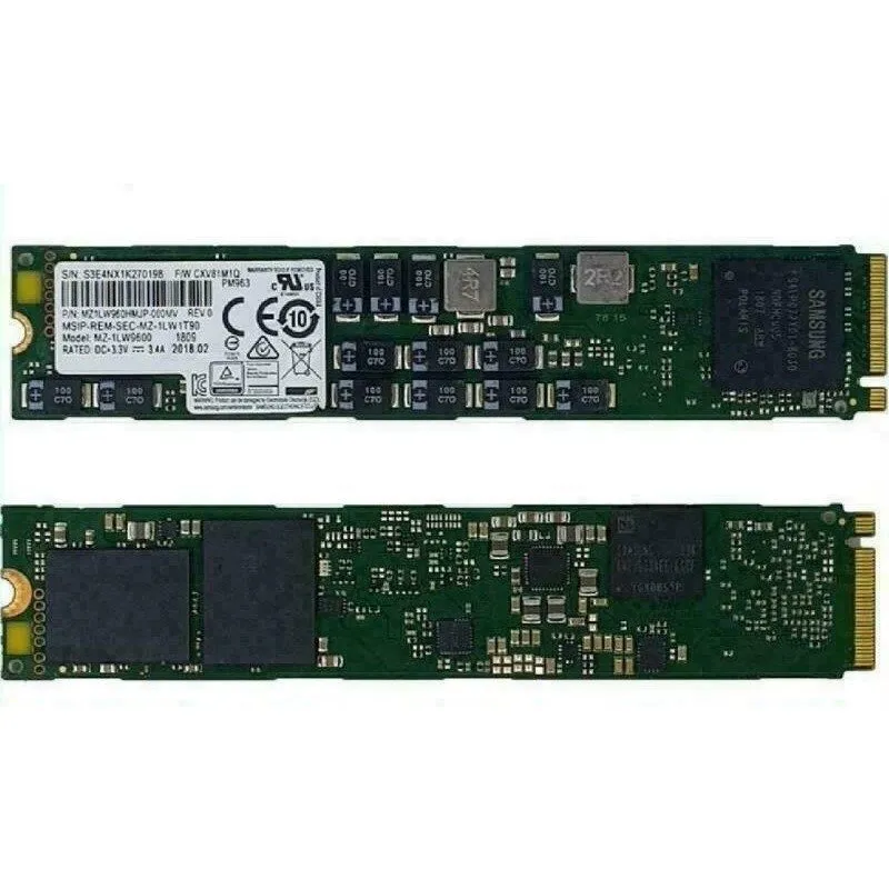 SSD-накопитель MZ-1LW9600 Samsung PM963 Series 960GB NVMe PCI Express M.2 22110 