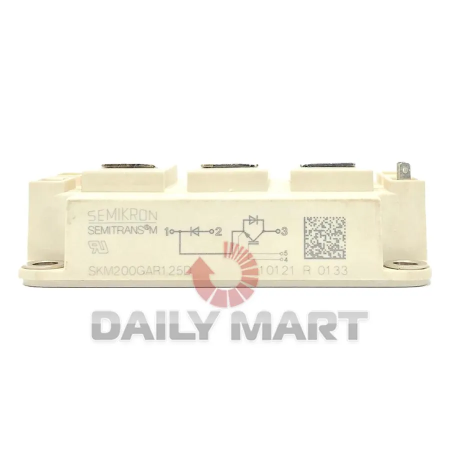 Силовой модуль SEMIKRON Module SKM200GAR125D 100%