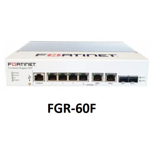Межсетевой экран Fortinet FGR-60F FortiGate Ruggedized 4xGE RJ45 2x shared media