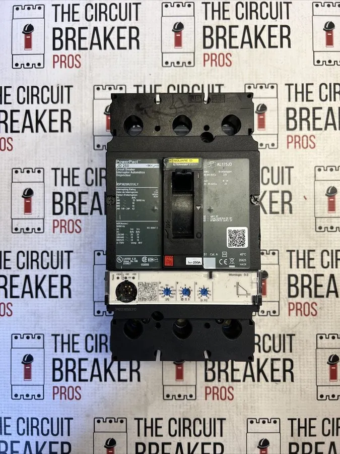 Автоматический выключатель SQUARE D JDP36250U31XLY Circuit Breaker 250A 480V