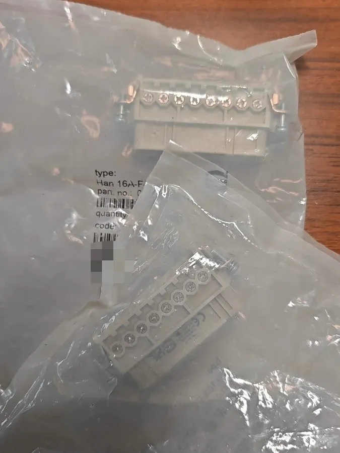Разъём HARTING 09200162812 16 Position Insert Connector