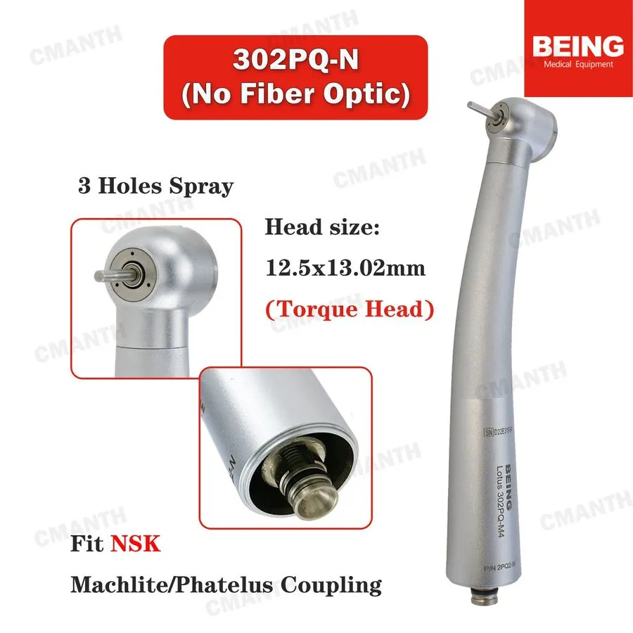 Оптический модуль BEING Dental High Speed Handpiece Fiber Optic Air Turbine4/6Ho — фото лота 2