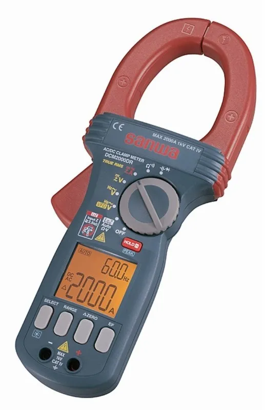 Тестер SANWA AC/DC 2000A CLAMP METER DCM2000DR