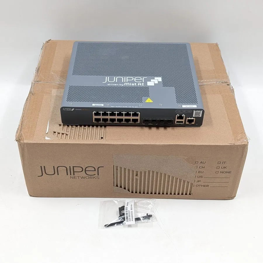 Коммутатор Juniper Networks EX4000-12MP Ethernet Switch 12-Port Rack Mountable