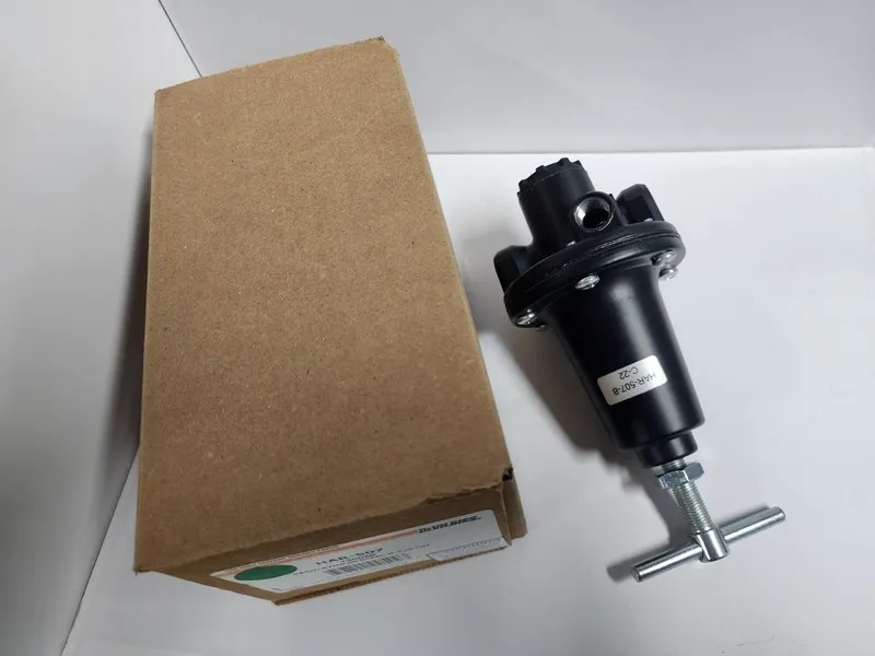 Трубопроводная арматура DeVilbiss HAR-507 250 psi 60 CFM Air Pressure Regulator  — фото лота 2