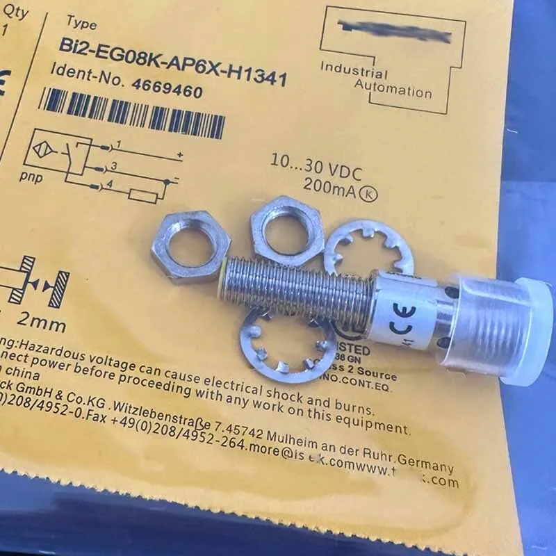 Датчик приближения Turck BI2-EG08K-AP6X-H1341 Inductive Proximity Sensor, 2mm, 1