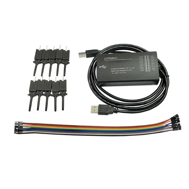 Осциллограф LHT00SU1 Logic Analyzer Virtual Oscilloscope I2C IIC SPI CAN Uart 2 