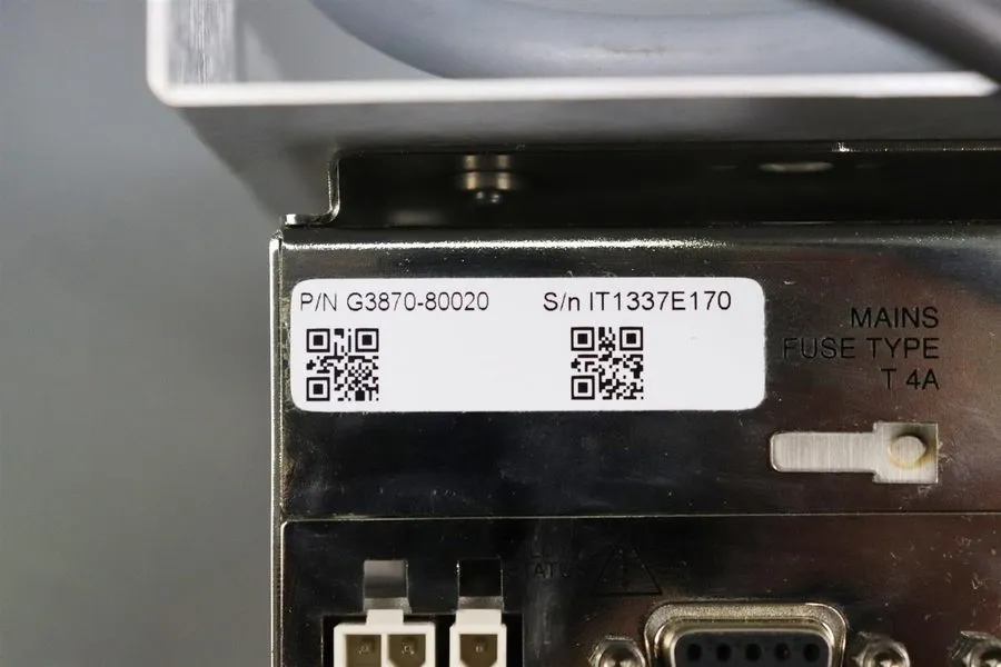 Насос Agilent TV304NAV. C.U. Vacuum Pump Controller Model G3870-80020 — фото лота 1