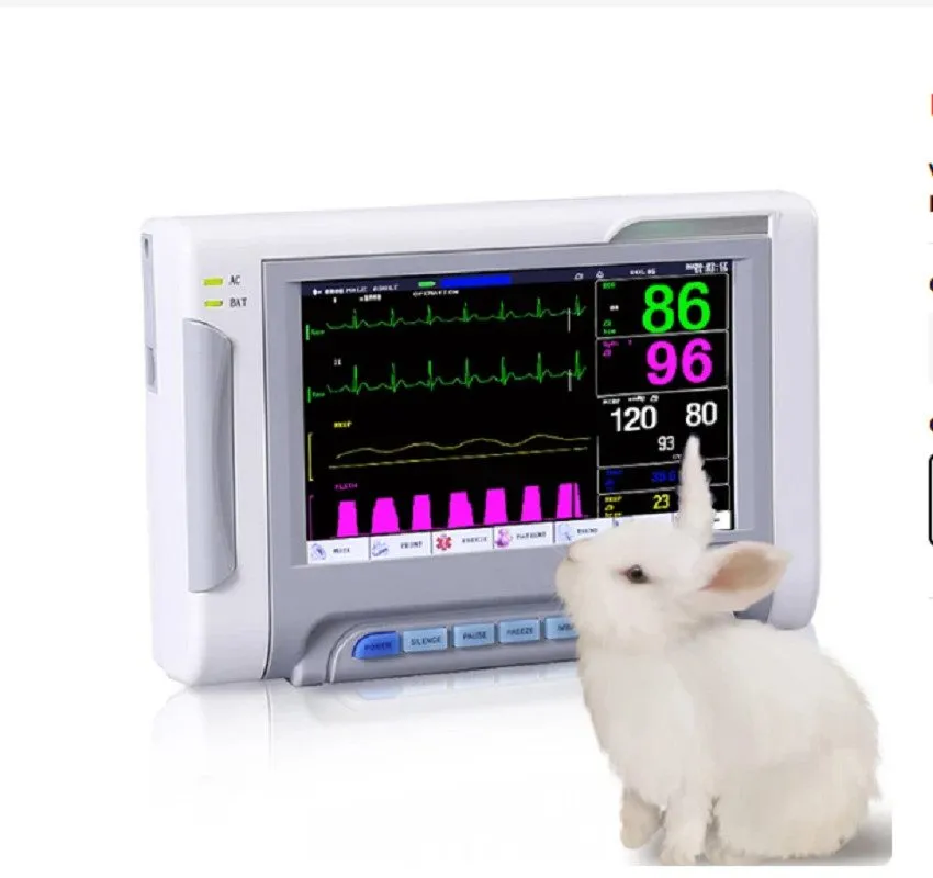 Монитор пациента 10" Screen Ultrathin Patient Monitor Portable 6-parameter Vital