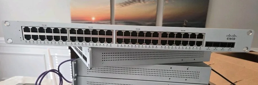 Коммутатор Cisco Meraki MS210-48LP 48-Port Gigabit PoE Cloud Managed Switch UNCL