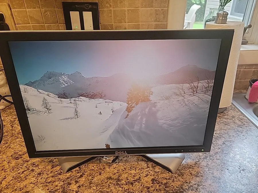 Монитор Dell UltraSharp 2009WT 20” LCD Monitor USB Hub VGA DVI 16:10 1680x1050 — фото лота 1