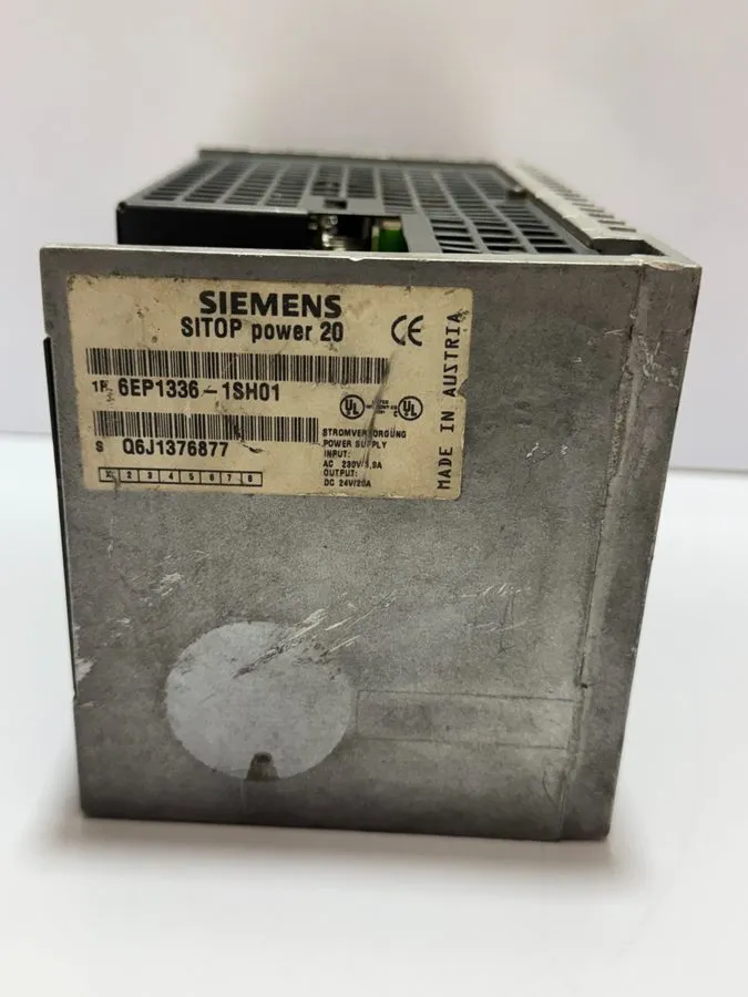 Блок питания Siemens P/N: 6EP1336-1SH01 SITOP Power 20 Power Supply