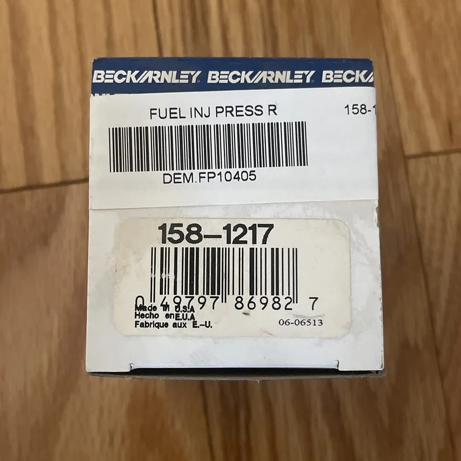 Трубопроводная арматура Fuel Injection Pressure Regulator Beck/Arnley 158-1217 /