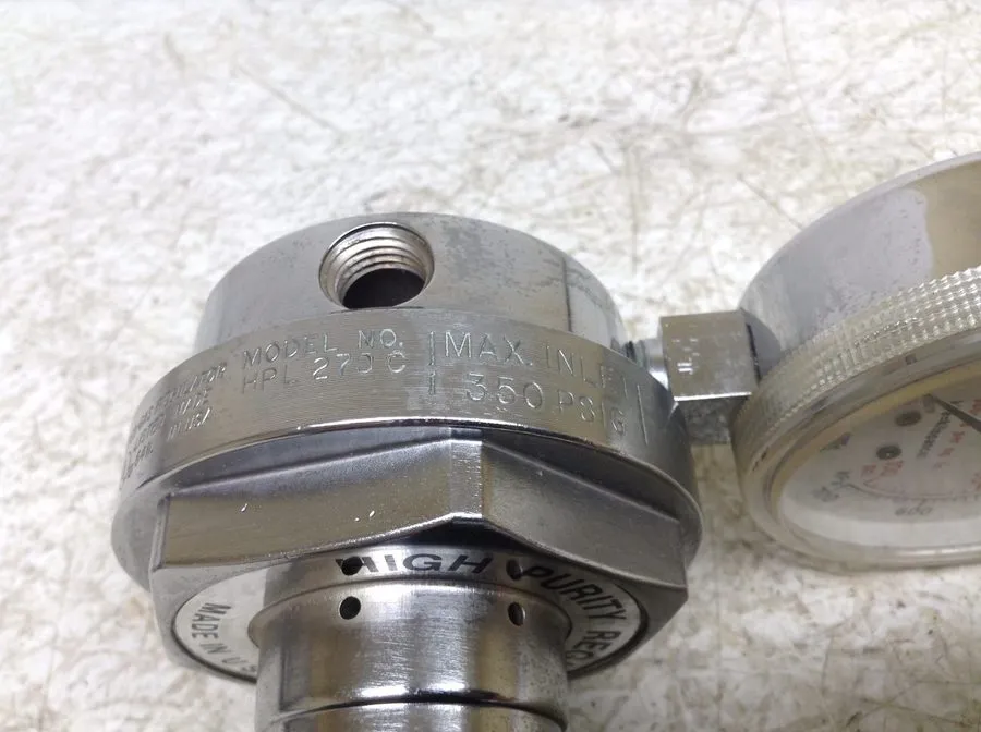 Трубопроводная арматура OSC HPL270C High Purity Compressed Gas Regulator, Max In