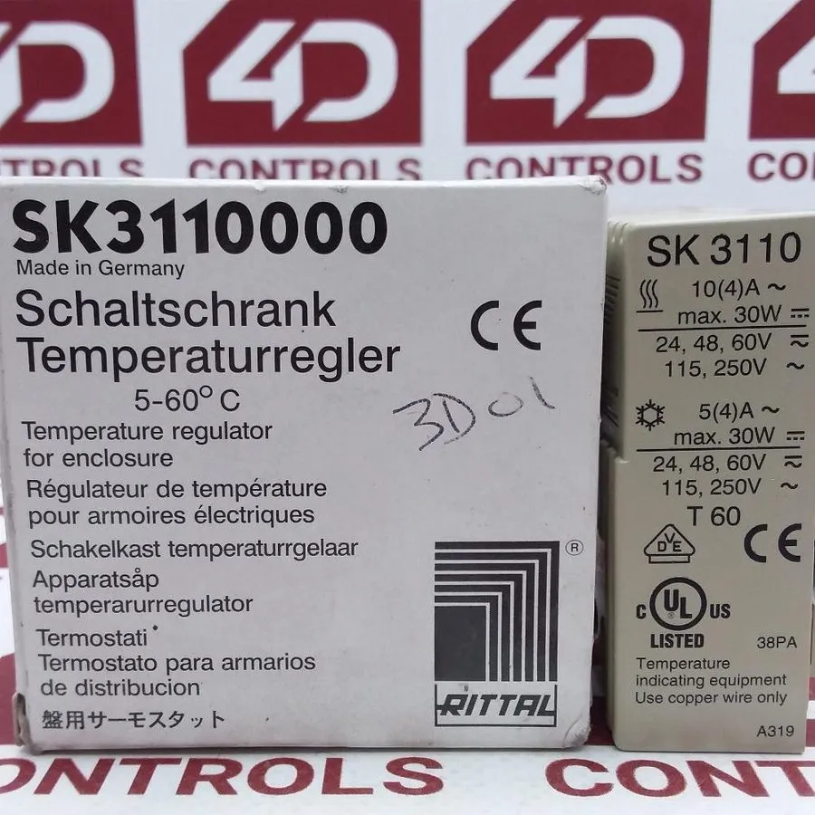 Монтажный шкаф SK3110000 | Rittal | Enclosure Thermostat, Internal, Opened