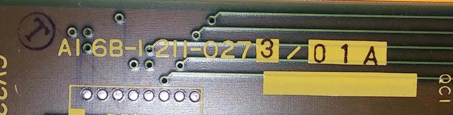 Плата ЧПУ GE Fanuc A16B-1211-0273/01A A16B12110273 Axis Control Board