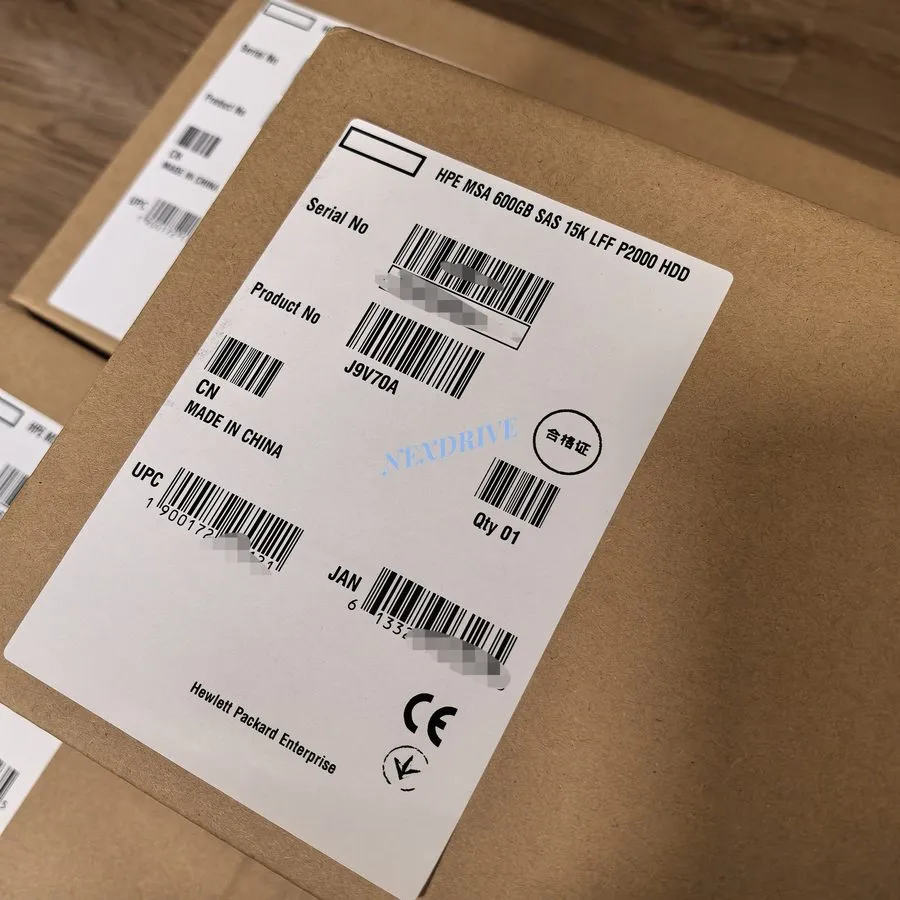 Жёсткий диск J9V70A HP MSA 15K 12G 3.5INCH SAS 600GB HDD 787656-001