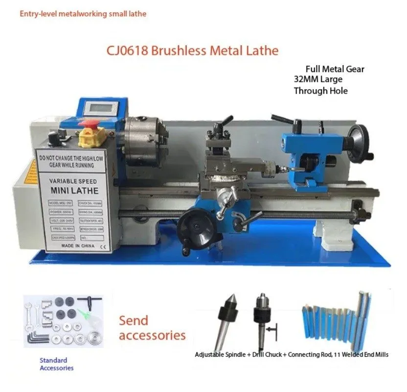 Оборудование ЧПУ CJ0618: Compact, Multifunctional, Precision Metal Mini Teaching