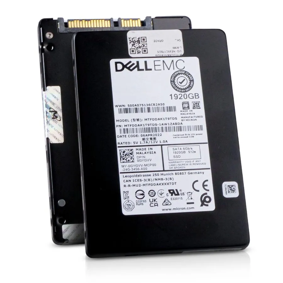 SSD-накопитель Micron 5300 PRO 1.92TB 2.5" SATA SSD MTFDDAK1T9TDS with low life 