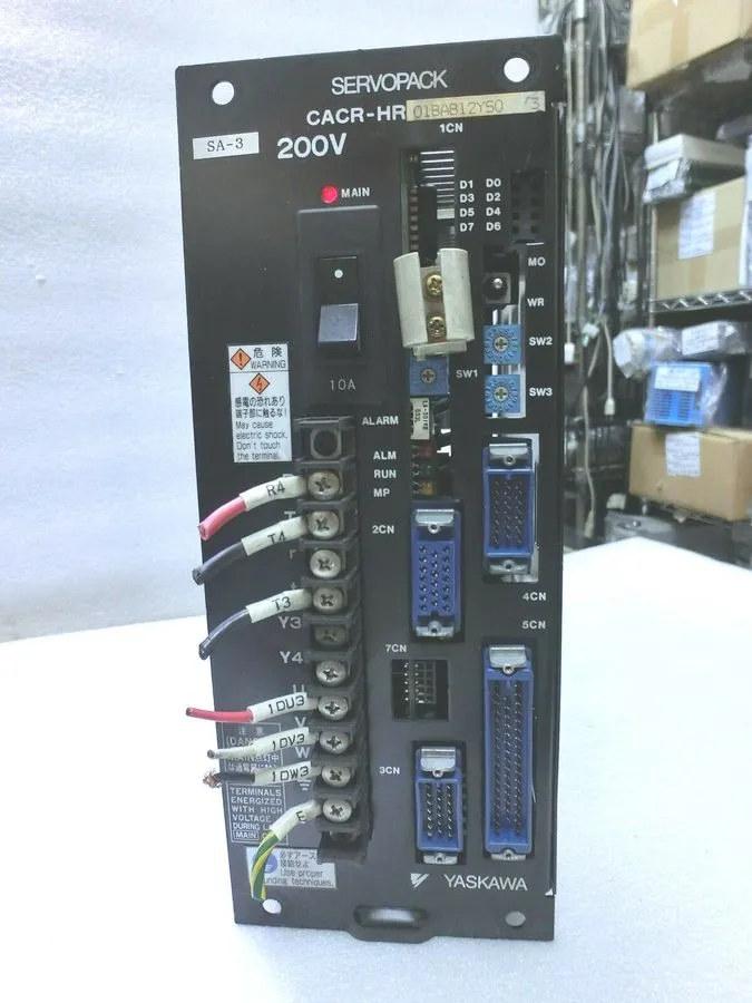 Сервопривод Yaskawa Servopack Amplifier CACR-HR01BAB12Y50