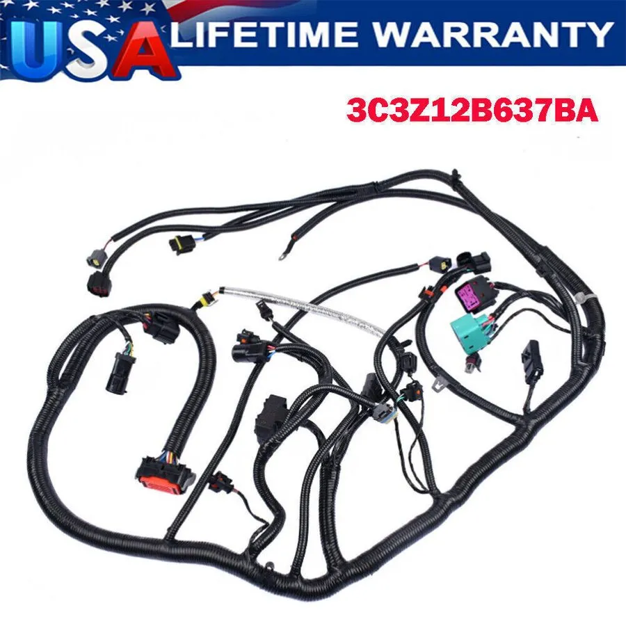 Жгут проводов Engine Wiring Harness 2003 2004 для Ford Super Duty F450 F550 6.0L