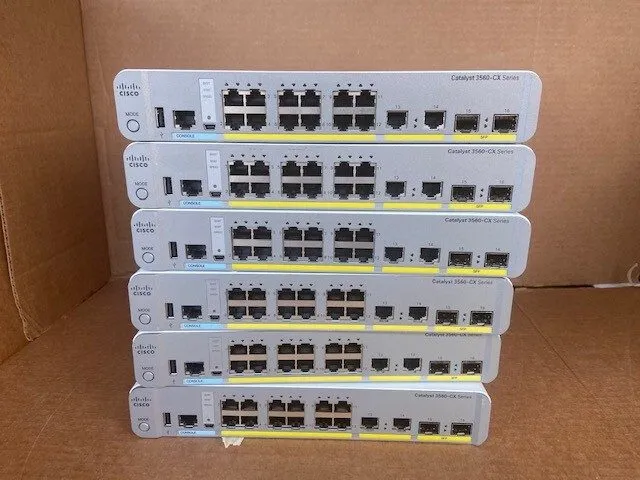 Коммутатор Cisco WS-C3560CX-12TC-S