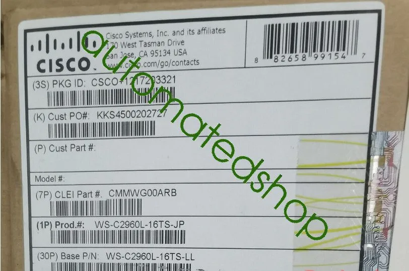 Коммутатор Cisco WS-C2960L-16TS-LL 16 Ports Managed Switch