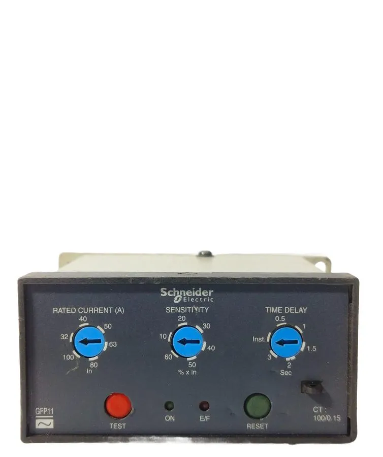 Реле защиты SCHNEIDER ELECTRIC GFP11 GROUND FAULT PROTECTION RELAY MODULE 40-100