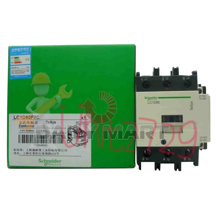 Контактор Schneider Electric TeSys LC1D093BL IEC Contactor 3PST-NO 24VDC 11A DIN