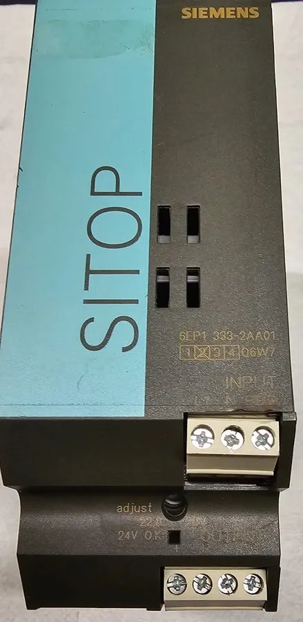 Блок питания Siemens 6EP1 333-2AA01 SITOP SMART 1AC/24VDC/5A Power Supply