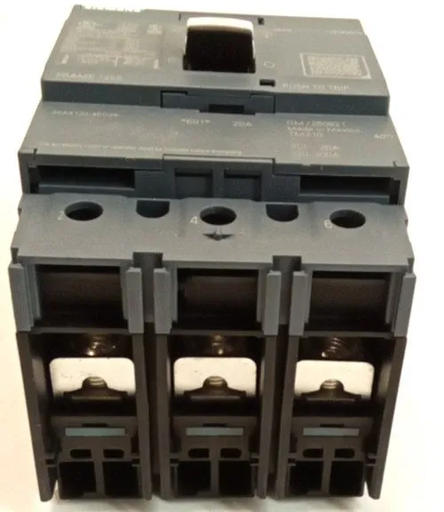 Автоматический выключатель Siemens 3VA4120-4ED34-0AA0 3p 20a Circuit Breaker Fra