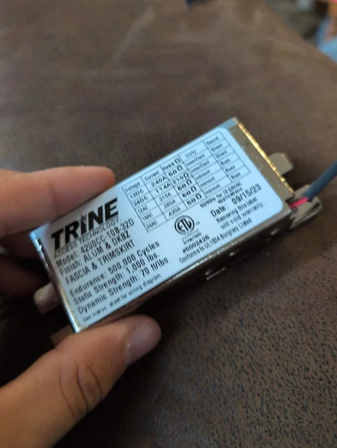 Оборудование видеонаблюдения Trine Access Technology 4200CC 10B/32D 4200 Electri
