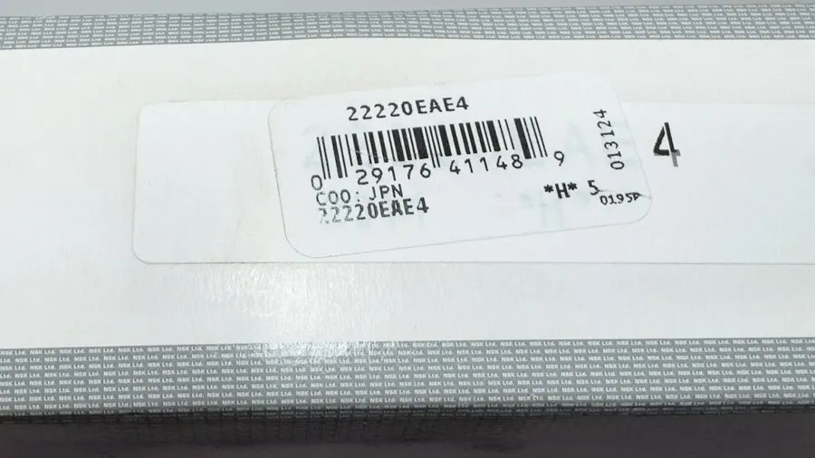 Подшипник NSK 22210EAE4 Spherical Roller Bearing 100x180x46mm — фото лота 1