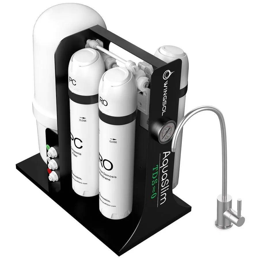 Насос SimPure 400GPD 8-Stage UV Reverse Osmosis System Water Filter System+3 Fil