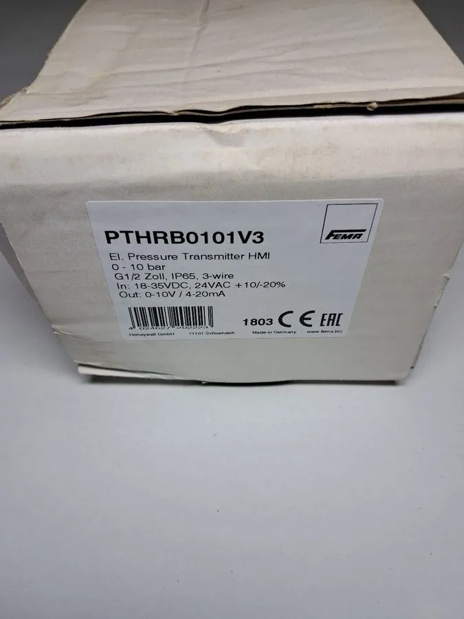 Датчик давления Honeywell PTHRB0101V3 Pressure Transmitter — фото лота 1