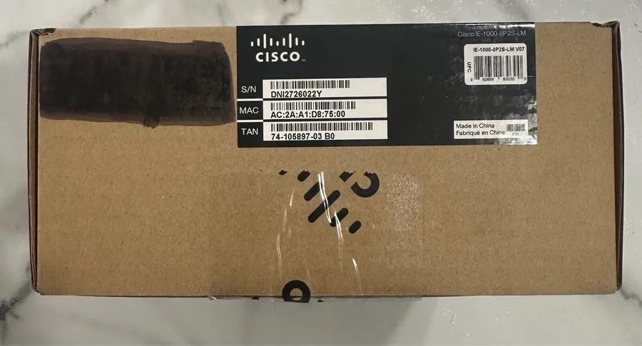Коммутатор Cisco IE-1000-8P2S-LM Industrial Ethernet Switch 10 Port SFP POE+