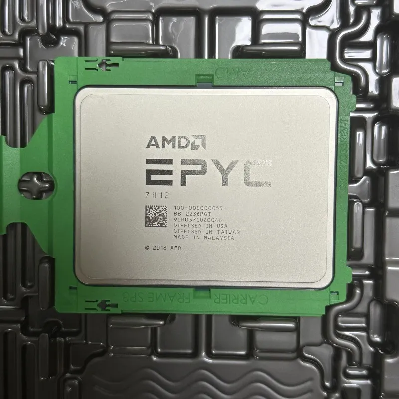 Процессор AMD EPYC 7H12 64core 128threads 256MB 2.60GHz 280W SP3 CPU processor
