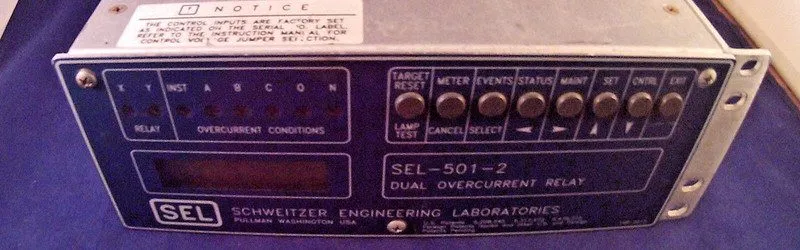 Реле защиты SEL SEL-501-2 Dual Over Current Relay 0501203X5613XB 48/125VDC 125VA