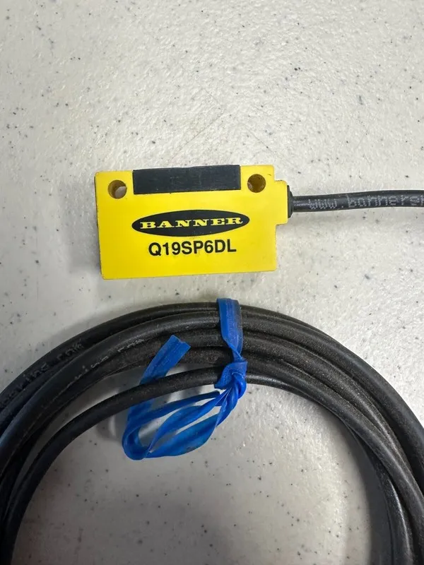 Фотоэлектрический датчик Banner Engineering Q19SP6DL Photoelectric Sensor 39" Ra