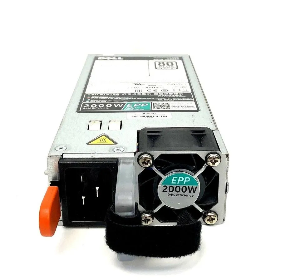 Блок питания Dell PowerEdge R740 2000W 80 Plus Platinum D2000E-S0 Power Supply 0
