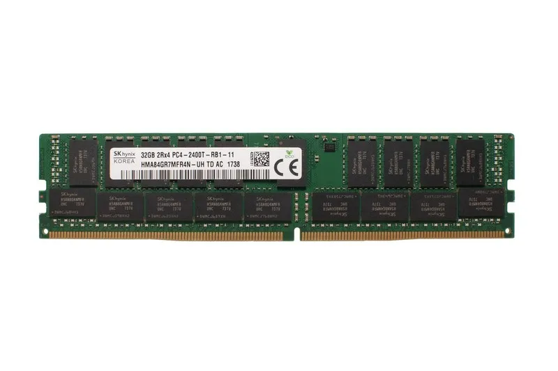 Модуль памяти SK Hynix 32GB 2Rx4 PC4-2400T DDR4 ECC RDIMM Server RAM HMA84GR7MFR