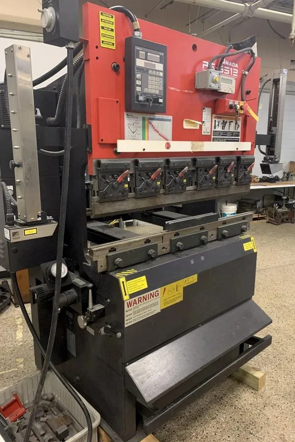 Оборудование ЧПУ AMADA Model RG-3512 LD Upacting Hydraulic Press Brake, 2006