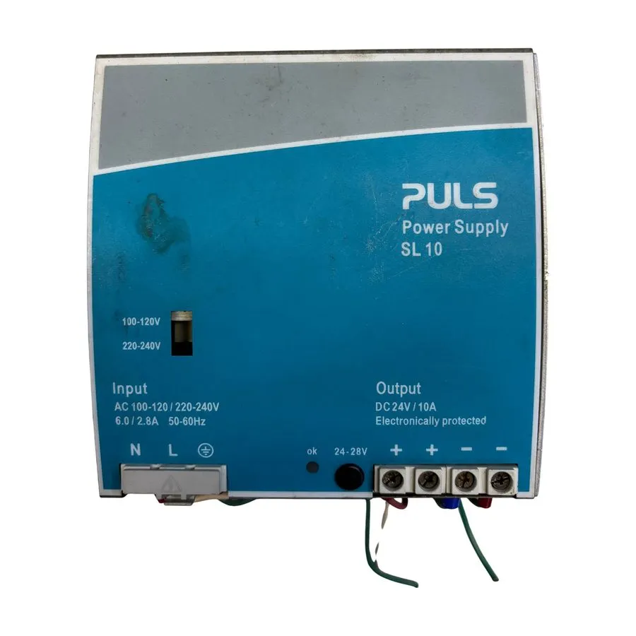 Блок питания PULS SL10.100 24VDC 10A DIN RAIL INDUSTRIAL POWER SUPPLY 240W