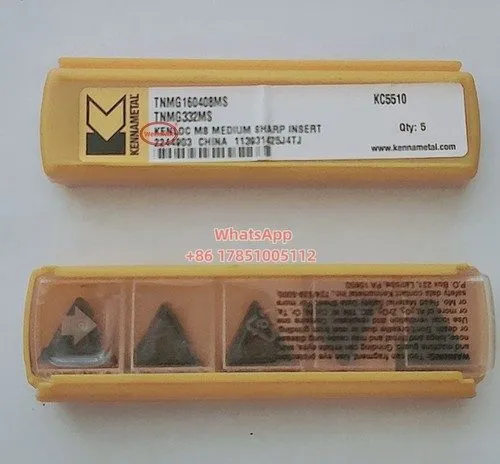 Режущий инструмент Kennametal TNMG160408MS KC5510 Carbide Inserts TNMG332MS Turn